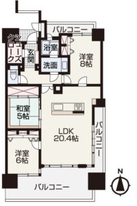 岡山市北区駅前町2丁目　マンション　ロイヤルガーデン岡山駅前壱番館　4320万円　ミサワホーム